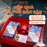  Hộp Quà Tết Cao Cấp, Set Quà Tặng Cà phê Đặc sản- Combo Cafe nguyên chất, hòa tan kèm phin, ly từ Message Coffee 