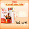 Cà phê Phin giấy Blend Robusta Arabica cafe nguyên chất tiện lợi pha chế từ Message Coffee hộp 5 túi 12 gr
