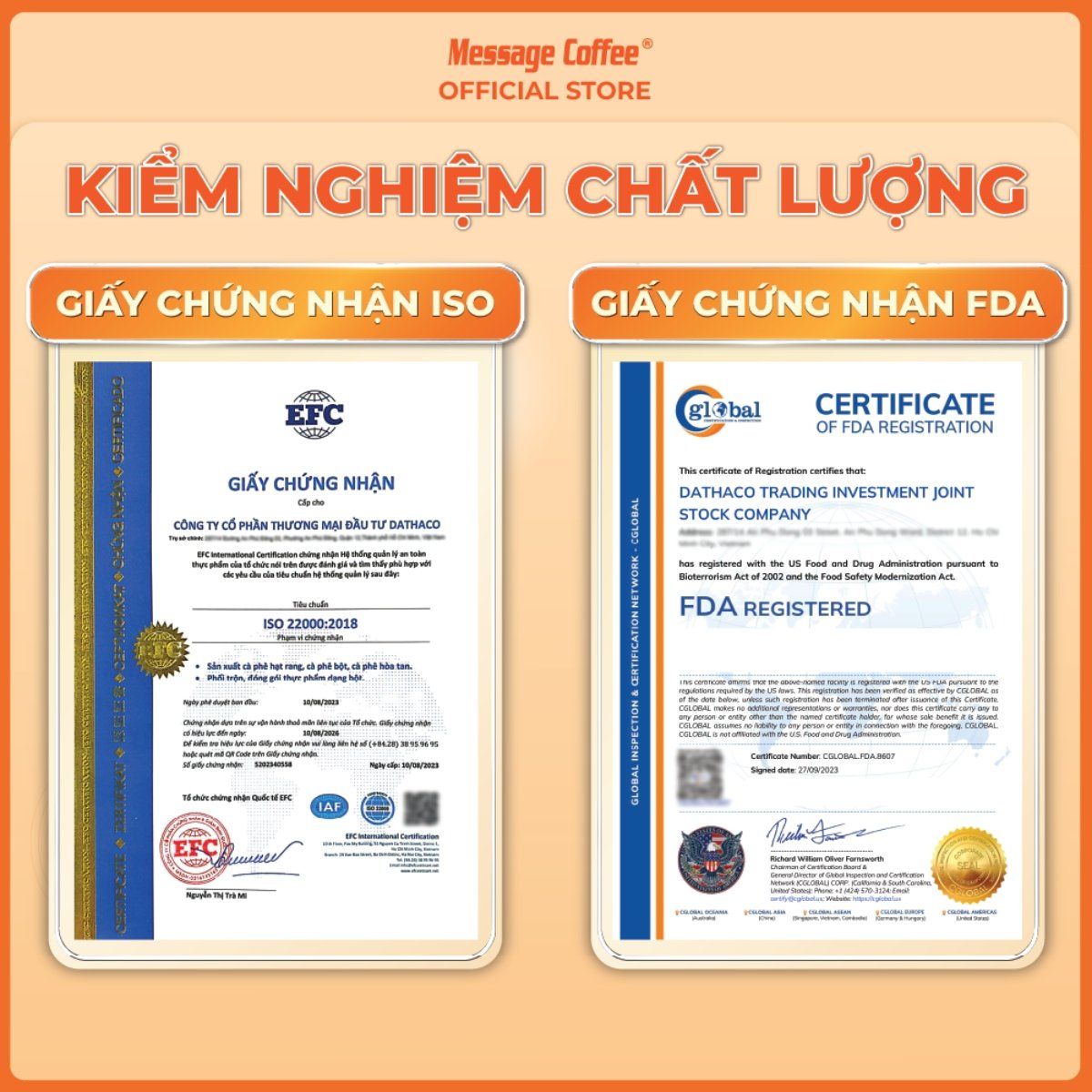  Cà phê Muối Hồng Himalaya hòa tan đậm đà từ Message Coffee, đặc sản cafe Huế thơm ngon tiện lợi, hộp 10 gói x 18gr 