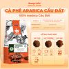  Cà phê Arabica Cầu Đất nguyên chất 100% hậu vị ngọt thơm quyến rũ gói 500g Pha Máy - Cold Brew và Drip từ Message Coffee 