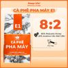 Cà phê pha máy E1 10Kg, cà phê giá sỉ dành cho chủ quán từ Message Coffee