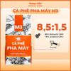 Cà phê pha máy M3 10Kg, cà phê giá sỉ dành cho chủ quán từ Message Coffee