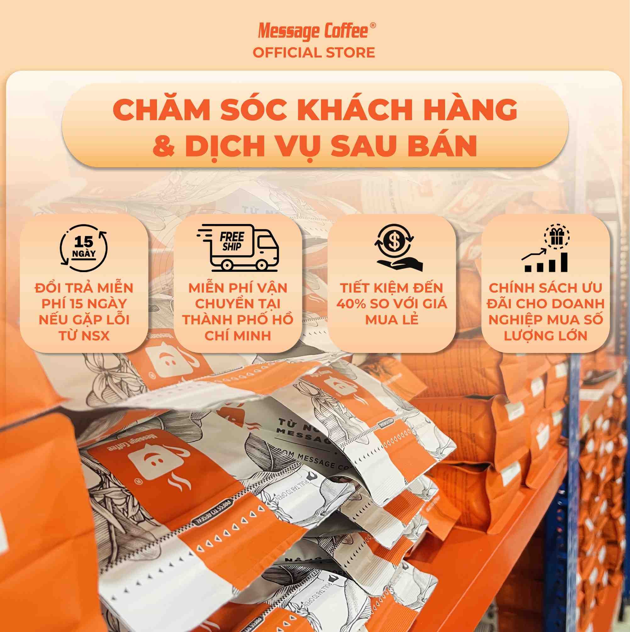  Cà phê Văn Phòng S3, cafe giá sỉ dành cho doanh nghiệp từ Message Coffee 