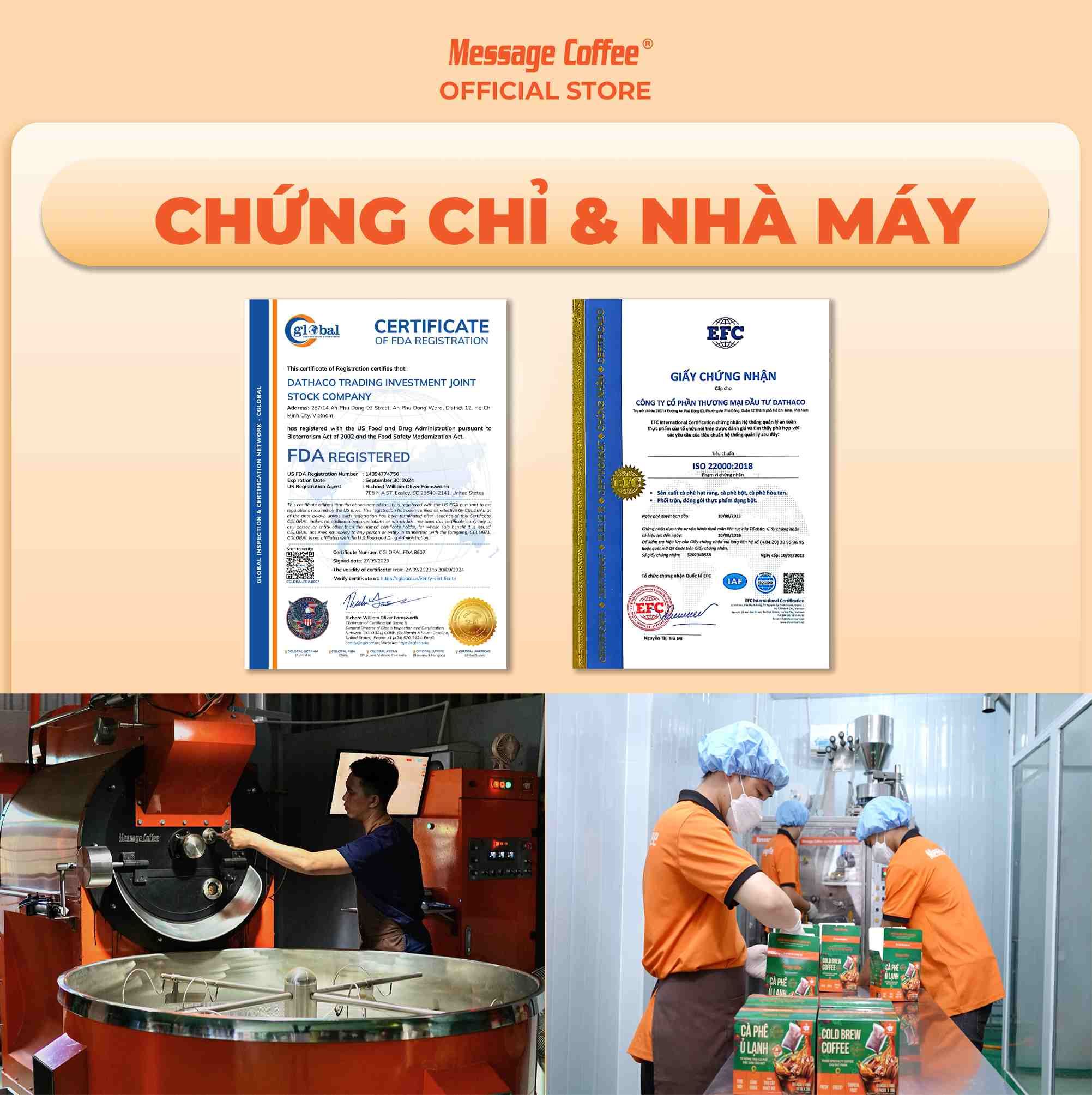  Cà phê Văn Phòng S1, cafe giá sỉ dành cho doanh nghiệp từ Message Coffee 
