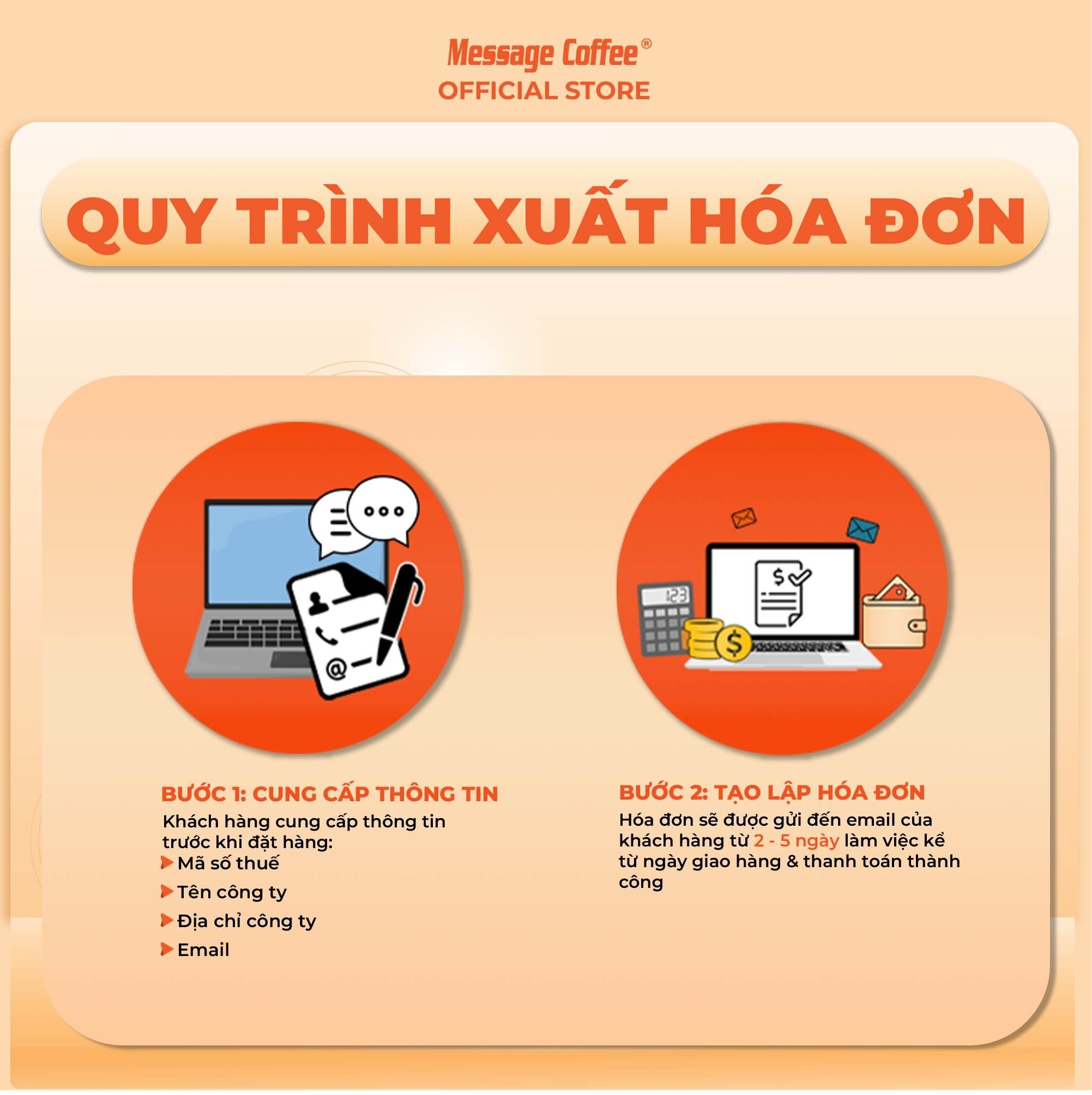  Cà phê Văn Phòng S1, cafe giá sỉ dành cho doanh nghiệp từ Message Coffee 