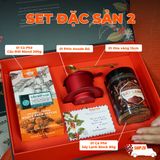  Hộp Quà Tết Cao Cấp, Set Quà Tặng Cà phê Đặc sản- Combo Cafe nguyên chất, hòa tan kèm phin, ly từ Message Coffee 