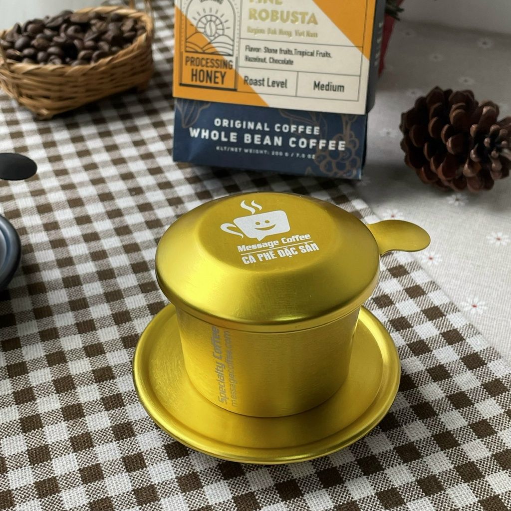  Phin pha cà phê ANODE cao cấp, nhiều màu, chất lượng, pha cafe ngon từ Message Coffee 