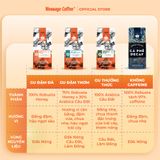  Cà phê Robusta Honey nguyên chất rang mộc 100% vị đắng đầm hậu ngọt thơm nồng dùng pha phin pha máy từ Message Coffee 