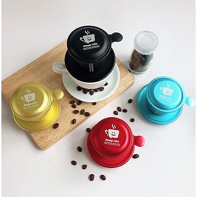  Phin pha cà phê ANODE cao cấp, nhiều màu, chất lượng, pha cafe ngon từ Message Coffee 