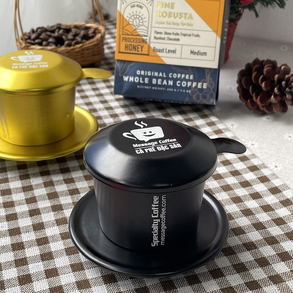  Phin pha cà phê ANODE cao cấp, nhiều màu, chất lượng, pha cafe ngon từ Message Coffee 