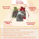  Túi thơm cà phê đẹp rẻ 100% hạt nguyên chất khối lượng 30-50gram khử mủi ô tô, tủ, văn phòng làm việc từ Message coffee 