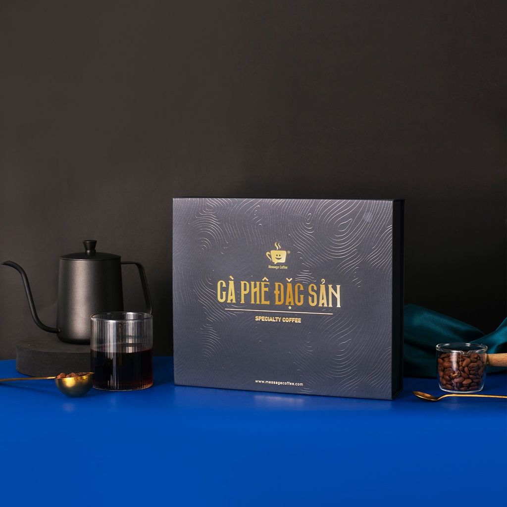  Hộp Quà Tết Cà phê Đặc sản VietNam Amazing Cup, Combo Cafe Specialty, Set Quà tặng Sang trọng Cao Cấp từ Message Coffee 