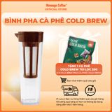  Bình pha cà phê Cold Brew 1100ml cà phê ủ lạnh tiện lợi chất liệu nhựa nguyên sinh ABS có độ cứng cao từ Message Coffee 