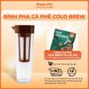 Bình pha cà phê Cold Brew 1100ml cà phê ủ lạnh tiện lợi chất liệu nhựa nguyên sinh ABS có độ cứng cao từ Message Coffee
