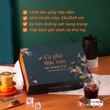  Hộp Quà Tết Cao Cấp, Set Quà Tặng Cà phê Đặc sản- Combo Cafe nguyên chất, hòa tan kèm phin, ly từ Message Coffee 