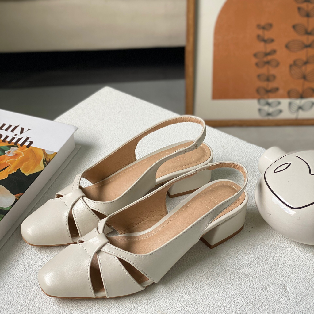  Sandal Jean Nữ Bít Mũi 