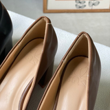  Giày Nữ Tiếp Viên Hàng Không Màu Đen 