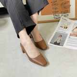  Giày Nữ Tiếp Viên Hàng Không Màu Đen 