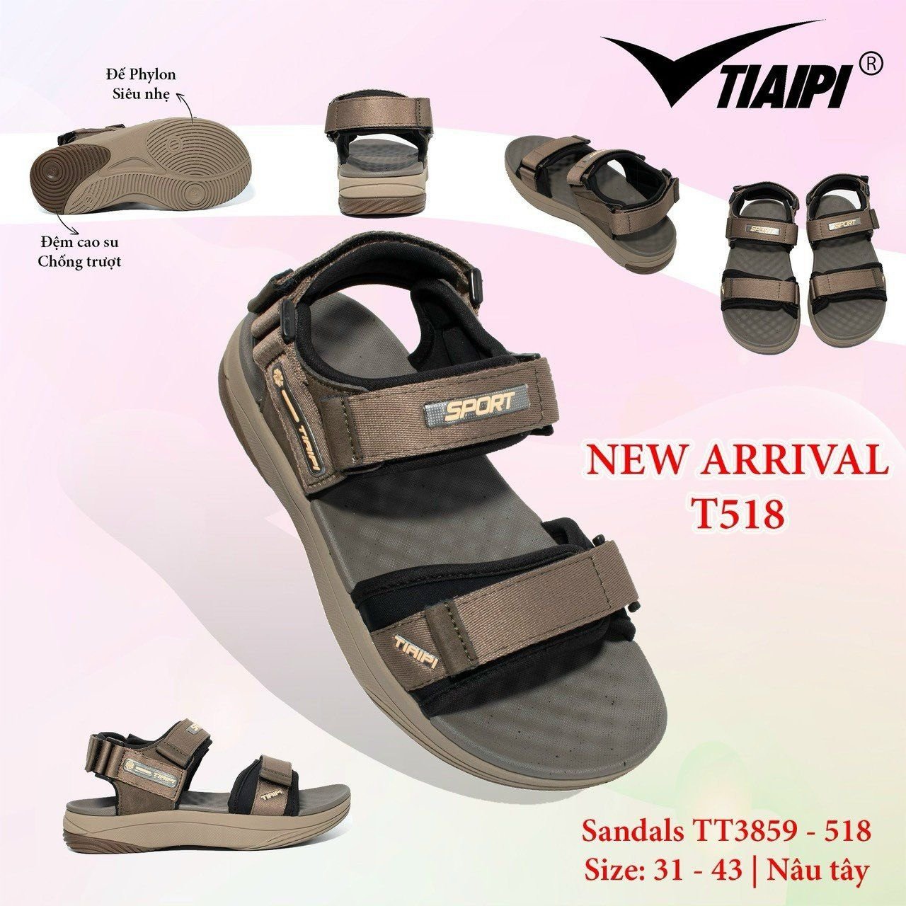  Sandal TIAIPI T518-1 