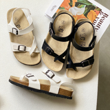  Sandal Unisex Đế Trấu Xỏ Ngón 