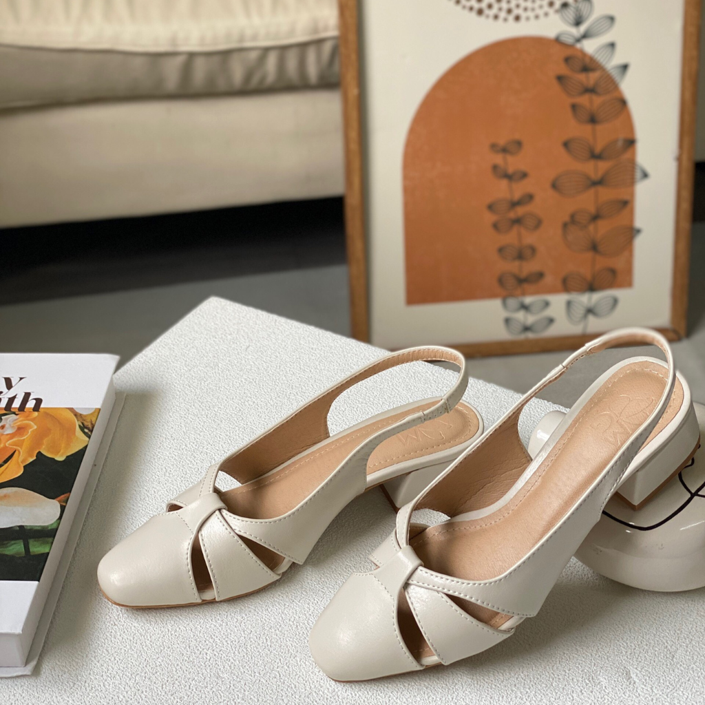  Sandal Jean Nữ Bít Mũi 