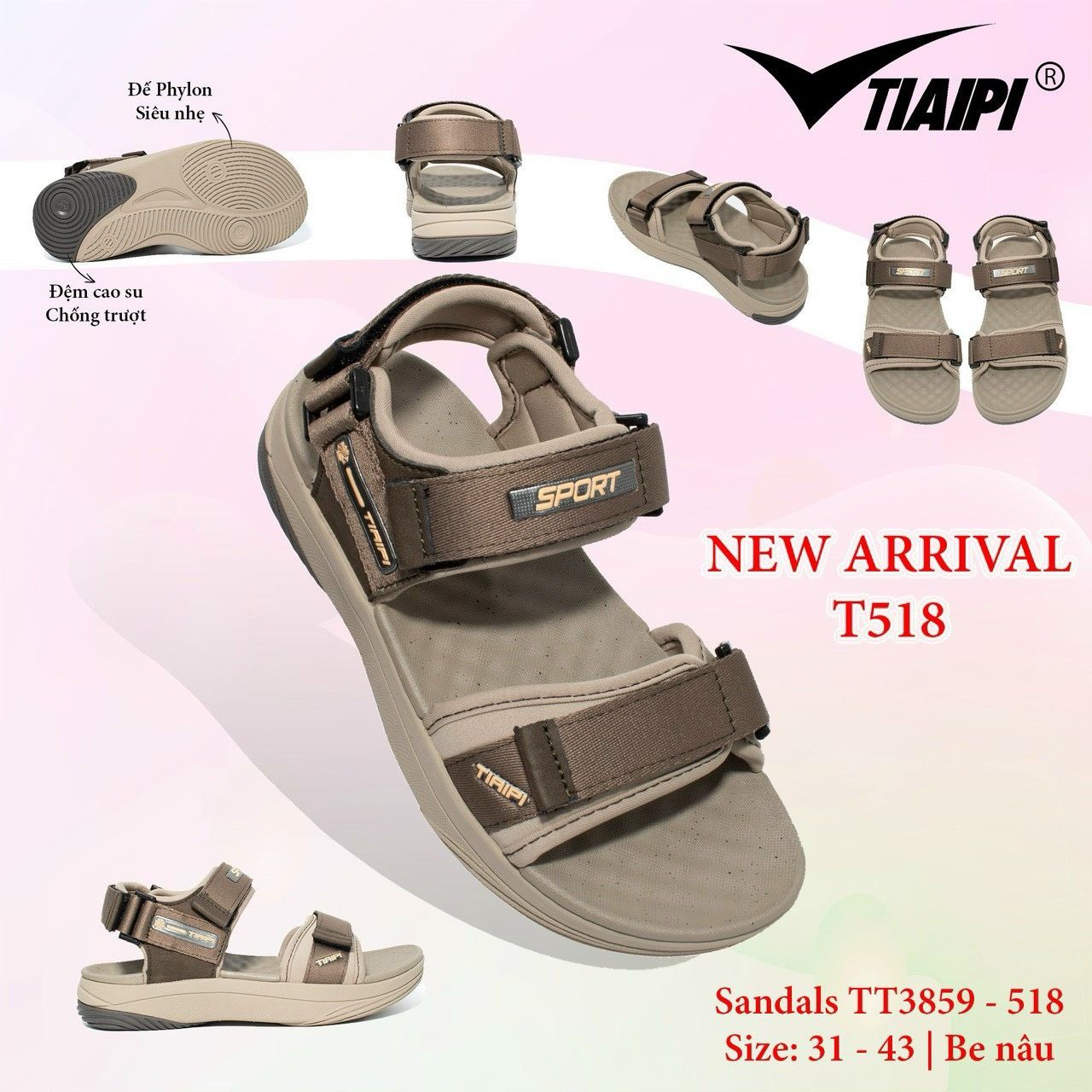  Sandal TIAIPI T518-1 