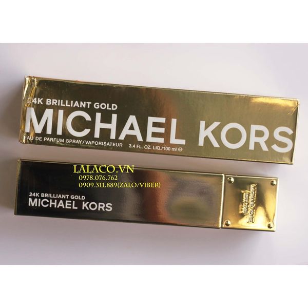 {Sale rách seal} Nước hoa nữ Michael Kors 24K Brilliant Gold EDP 100ml