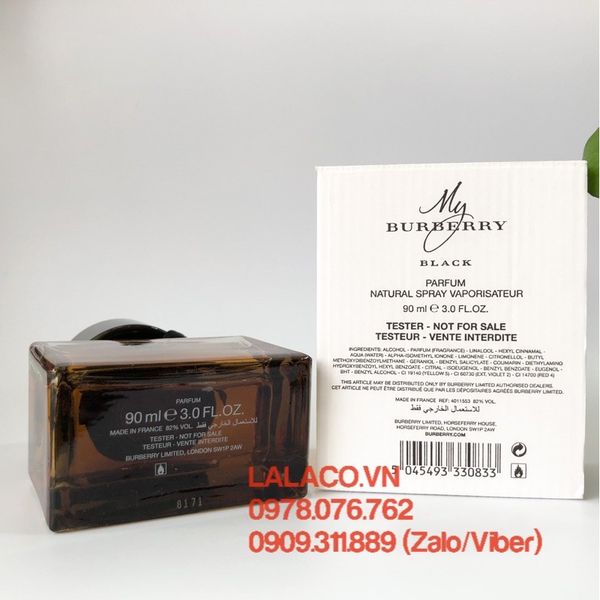 [Tester] Nước Hoa Nữ My Burberry Black Parfum 90ml