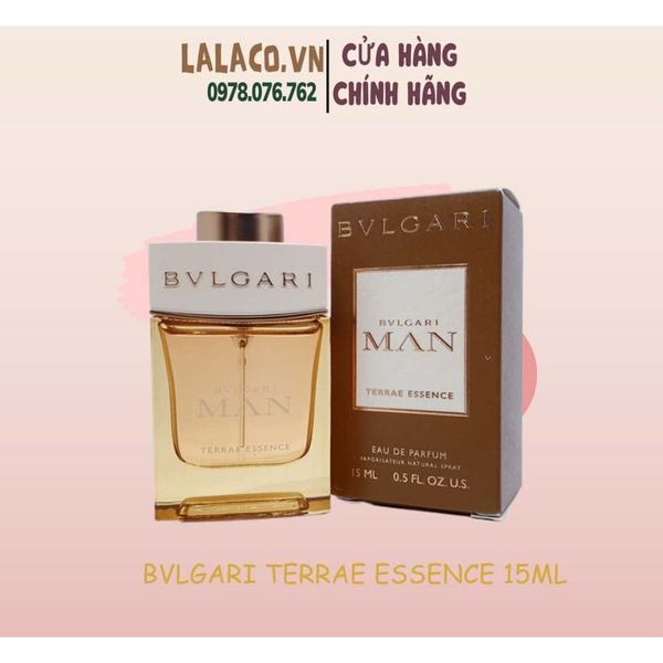 [ 15ml ] Nước hoa nam Bvlgari Terrae Essence For Men EDP 15ml