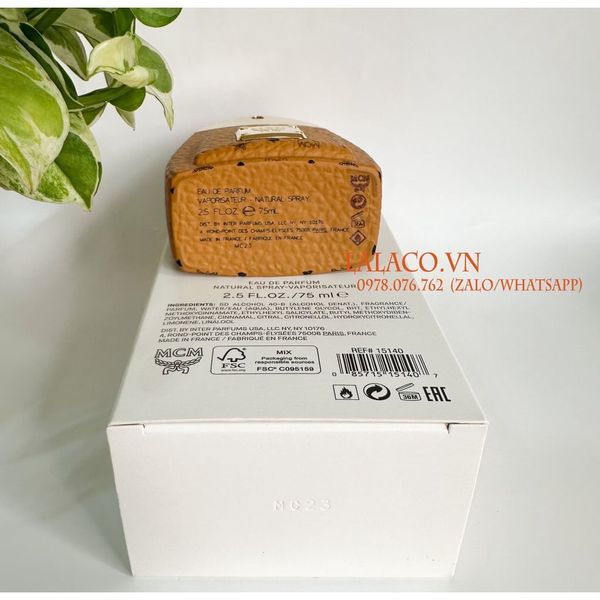 [Tester] Nước Hoa MCM Eau De Parfum 75ml; Sành điệu, Cá tính, Cuốn hút