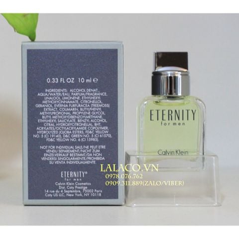 Nước hoa mini Calvin Klein Eternity 10ml
