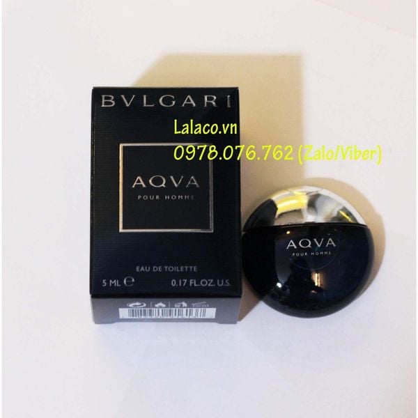 Nước hoa mini Bvlgari Aqva Pour Homme 5ml