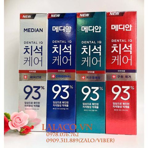 Kem Đánh Trắng Răng Median 93% Tooth-Paste 120g