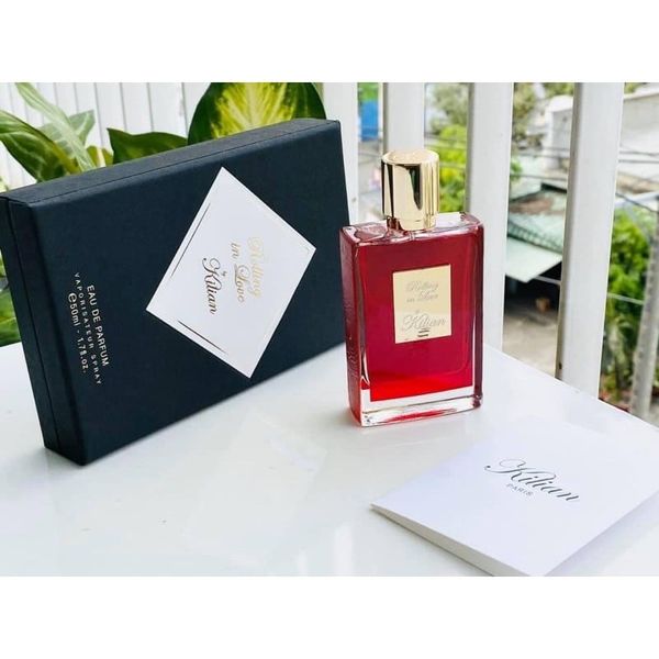 Giftset Nước Hoa Kilian Rolling In Love EDP ( 50ML + Son Kilian 240 ) -  Vị ᴛìɴʜ ʏêᴜ ᴛʜăɴɢ ʜᴏᴀ