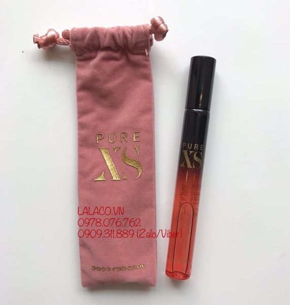 [ Ống chính hãng ] Nước hoa Paco Rabanne Pure XS 10ml - Dạng xịt bọc nhung