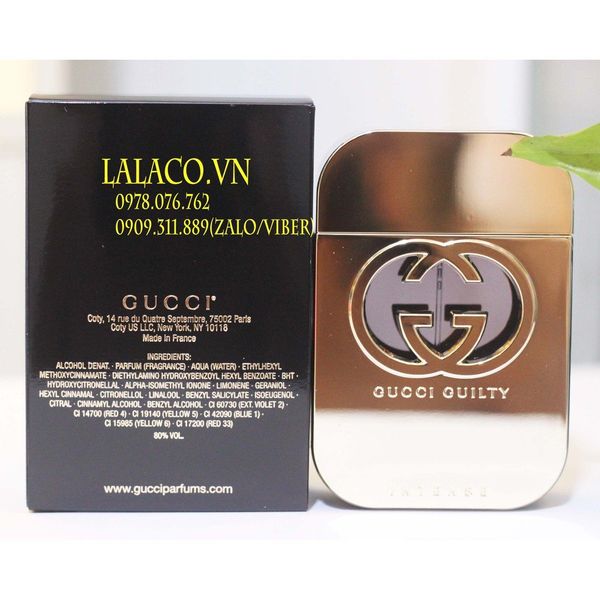 [ 30ml ] Nước hoa nữ Gucci Guilty Intense EDP