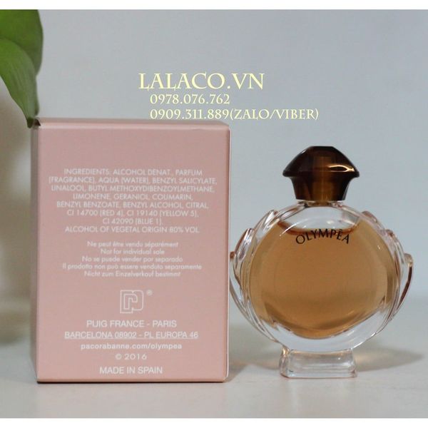 Nước hoa mini Paco Rabanne Olympea 6ml