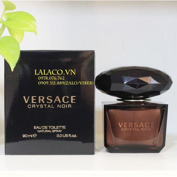 Nước hoa Nữ Versace Crystal Noir EDT 90ml; Tinh tế, Nữ tính, Gợi cảm