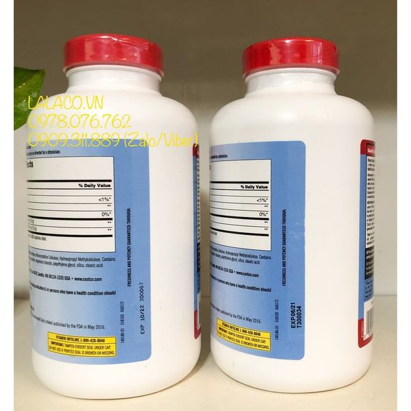 Viên uống Glucosamin HCL 1500mg With MSM 1500mg glucosamine Kirkland 375 Viên- Mẫu Mới