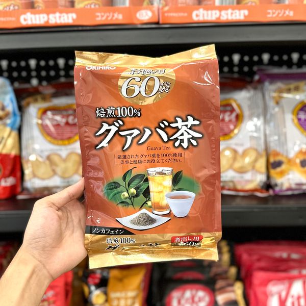 Trà Ổi Giảm Cân Orihiro Guava Tea Nhật Bản 60 Gói
