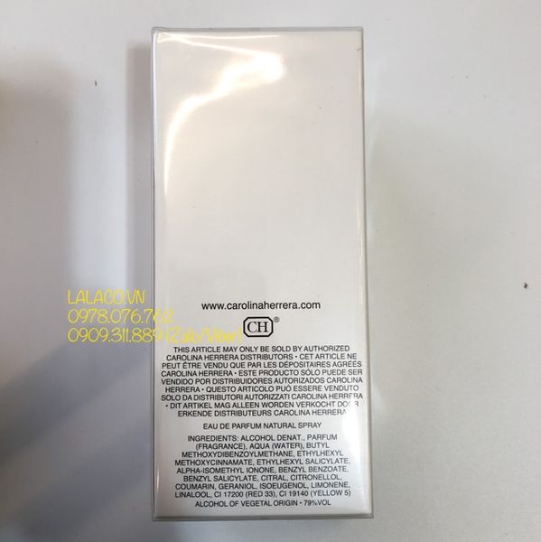 [Full seal] Nước hoa Nữ Caroline Herrera 212 VIP EDP 80ml