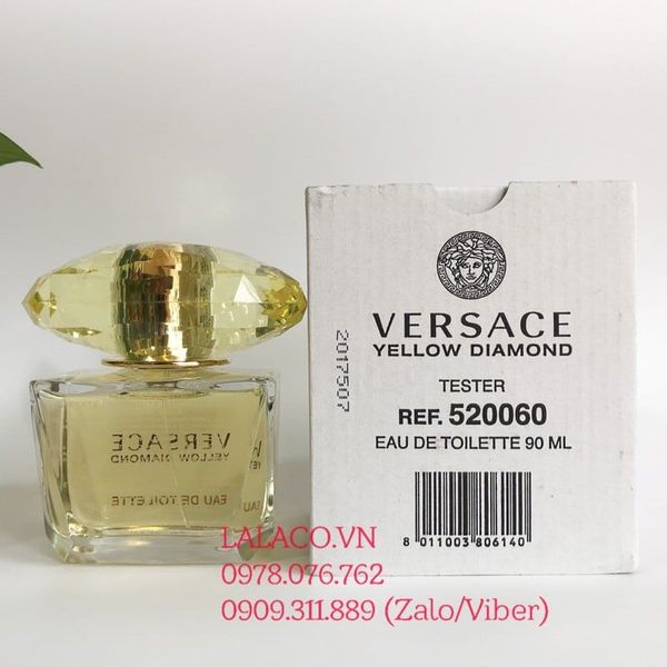 [Tester] Nước hoa Nữ Versace Yellow Diamond 90ml - Hàng Ý