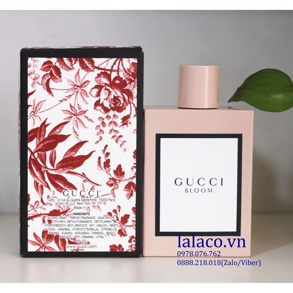 Nước hoa nữ Gucci Bloom EDP 100ml - Hàng Pháp
