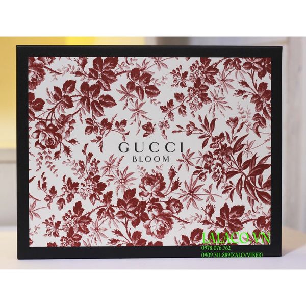 Bộ nước hoa Giftset Gucci Bloom 3 món - Hàng auth