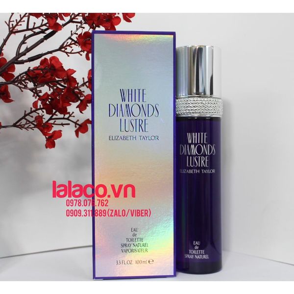 Nước Hoa Nữ Elizabeth Taylor White Diamonds Lustre EDT 100ml