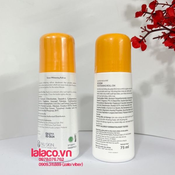 Lăn khử mùi Scion Nuskin (75ml)