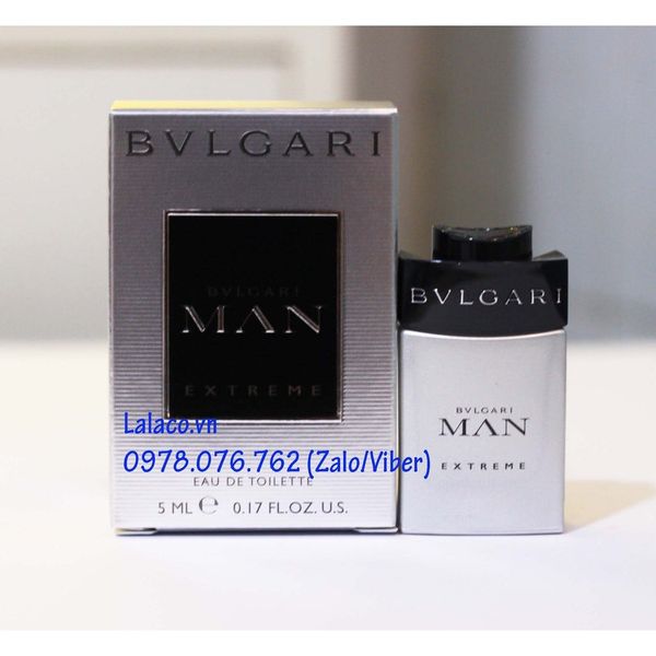 Nước hoa mini Bvlgari Man Extreme 5ml
