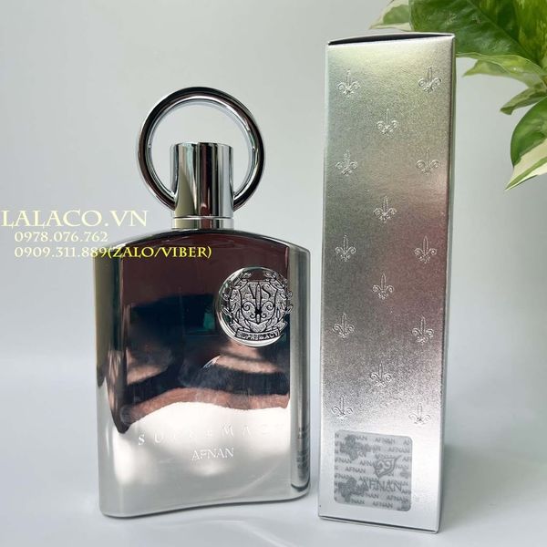 Nước Hoa Nam Afnan Supremacy Silver EDP 100ml