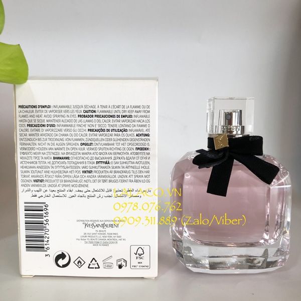 [Tester] Nước Hoa Yves Saint Laurent Mon Paris EDP - Gợi Cảm, Ngọt Ngào, Nồng Nàn