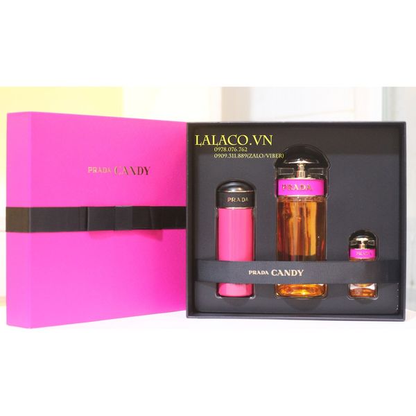 Bộ nước hoa Giftset Prada Candy 3pcs